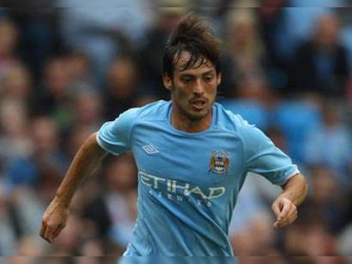 Roberto Mancini hails David Silva after Manchester City’s Europa League triumph