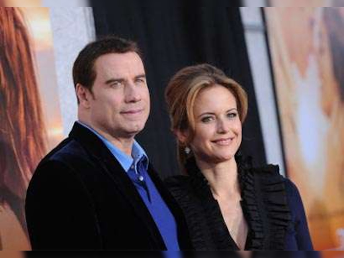 John Travolta's wife Kelly Preston says she can't wait to give birth