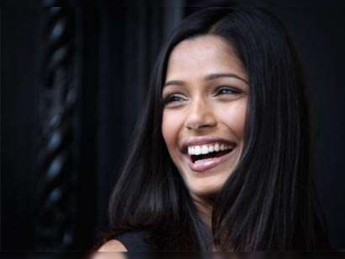Freida Pinto on starring in Woody Allen's new movie