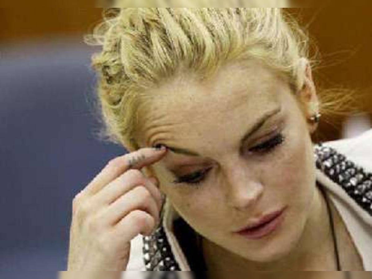 Probation department wants Lindsay Lohan in jail over failed drug test