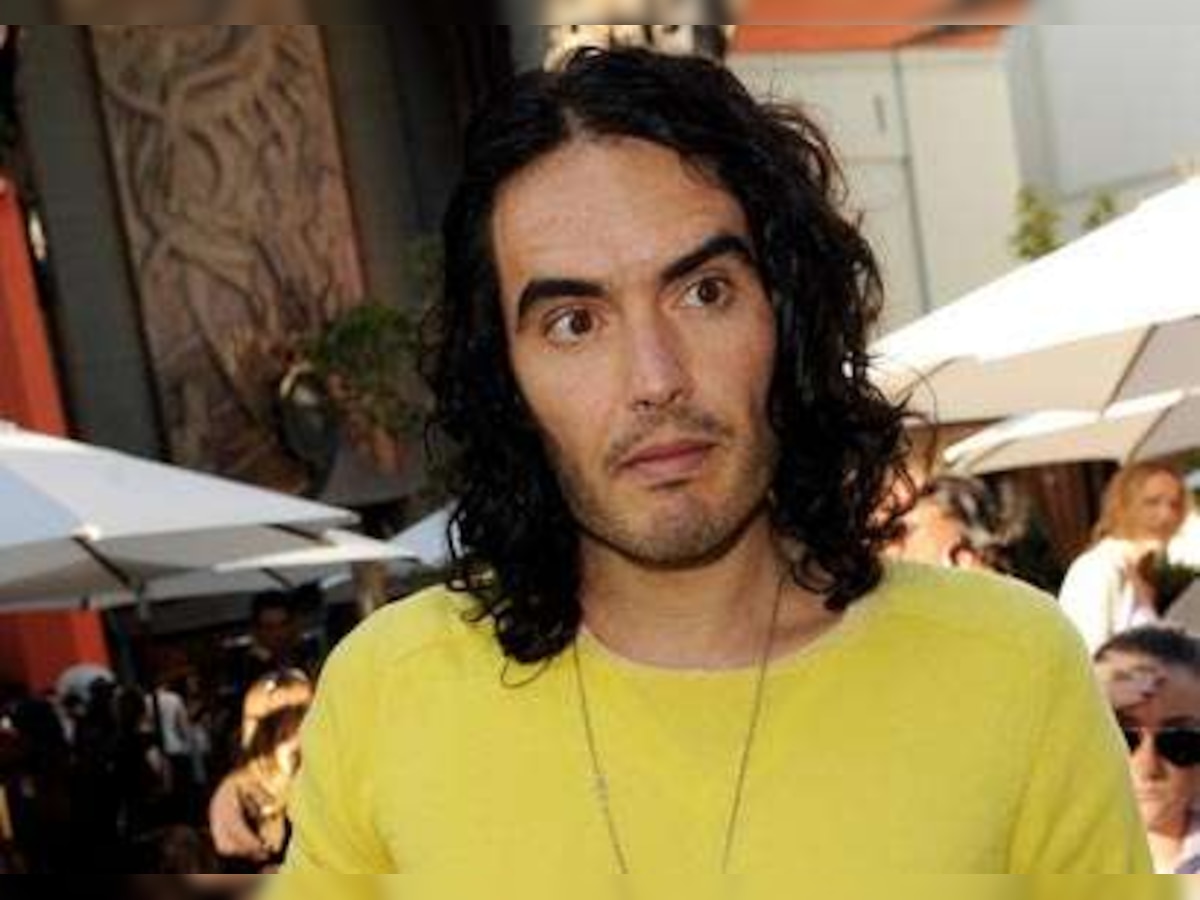 Russell Brand visits strip club for bachelor bash