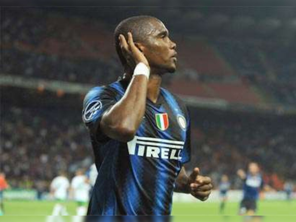 Tottenham Hotspur's target: stop Samuel Eto'o, stop Inter Milan