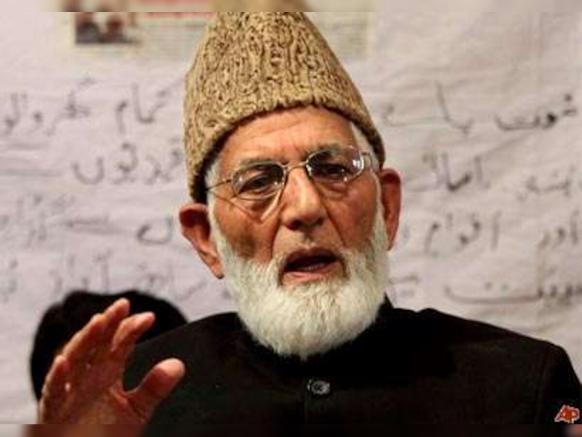 Obama's trip an opportunity to highlight Kashmir issue: Syed Ali Shah Geelani