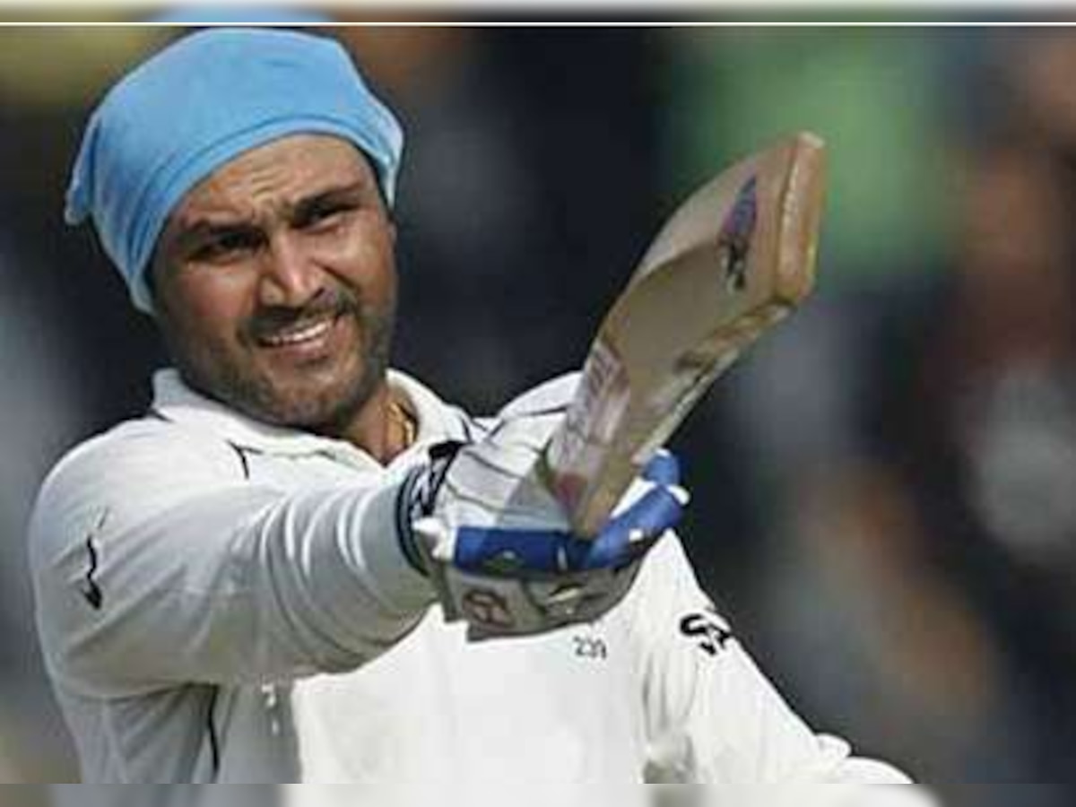 Virender Sehwag misses ton but India in command in second Test