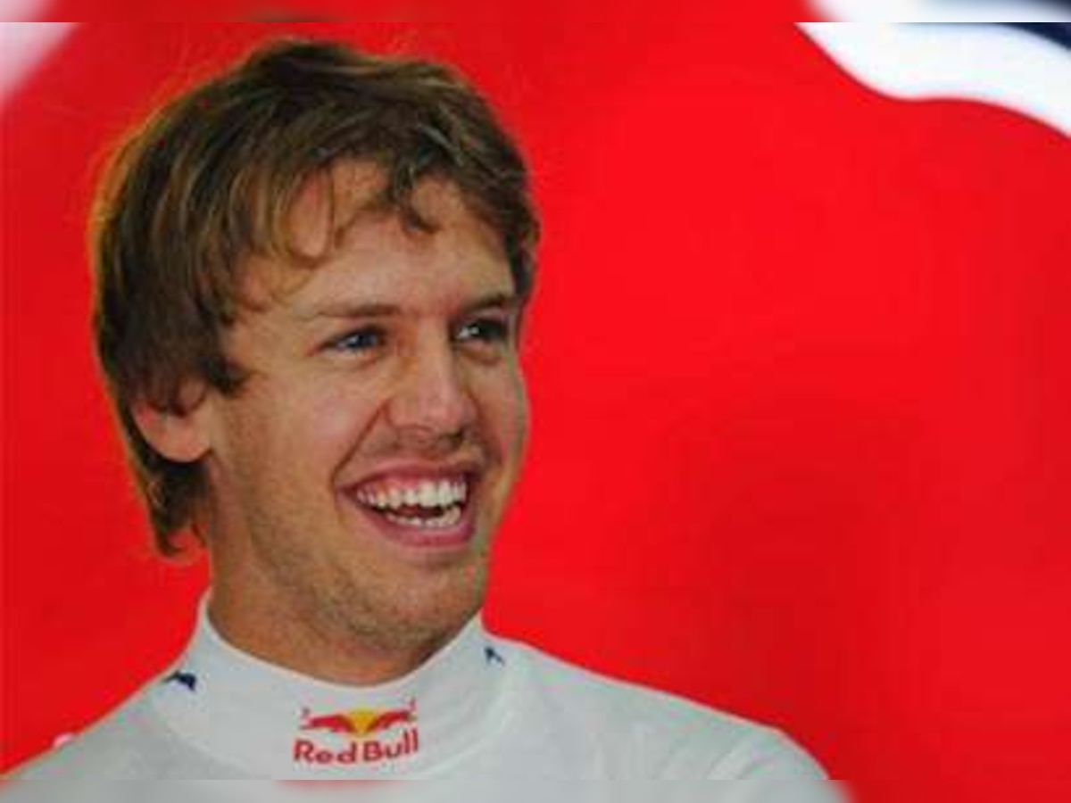 Sobbing Sebastian Vettel is Formula One's youngest champion