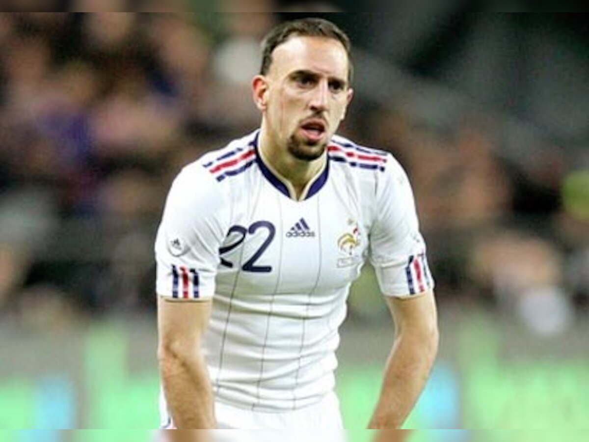 Unhappy Franck Ribery piles more pressure on Bayern Munich's Louis Van Gaal