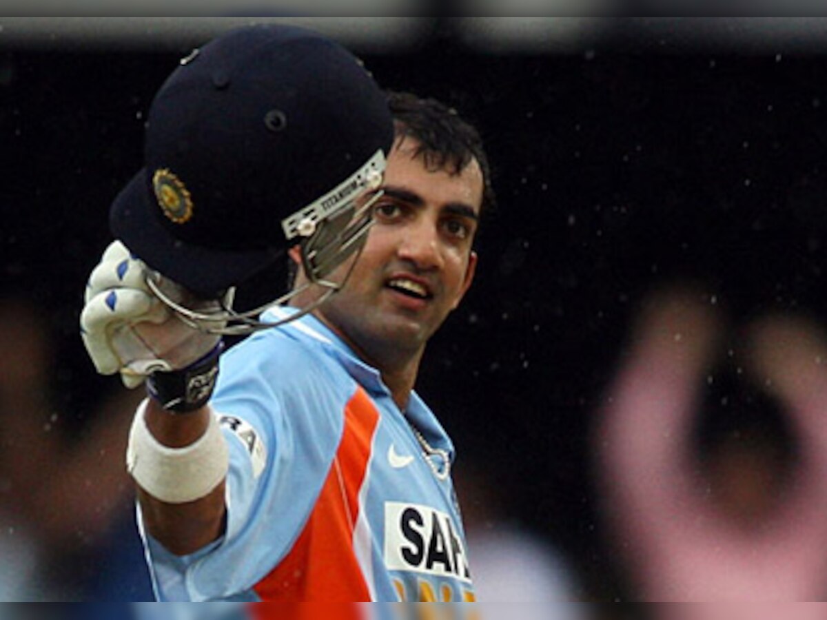 Ton-up Gautam Gambhir leads from the front as India win by 8 wickets