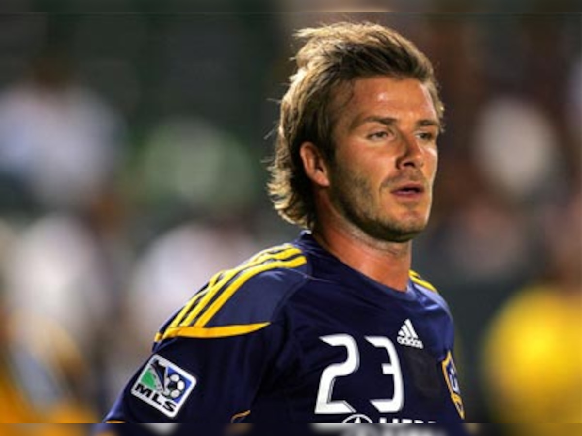 David Beckham will train but not play at Tottenham