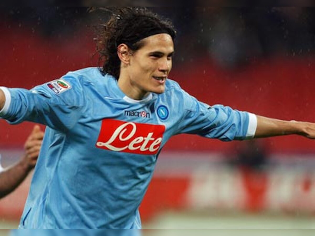 Matador Edison Cavani takes Napoli by the horns