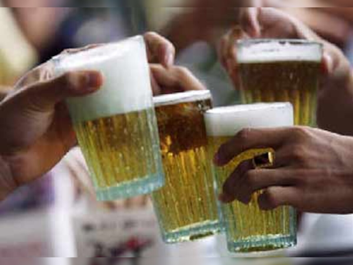 Cheers! Drinking a pint of beer a day is good for your health