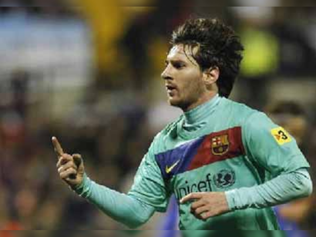 Lionel Messi’s double goals put Barcelona seven clear at the top of La Liga