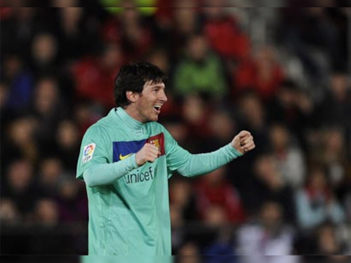 Lionel Messi inspires Barcelona to 3-0 win at Mallorca