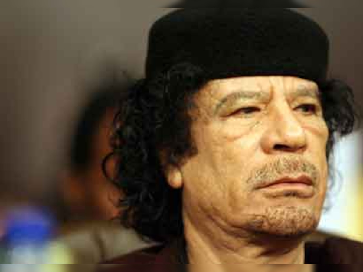 Gaddafi pledges victory before crowd: Libyan TV