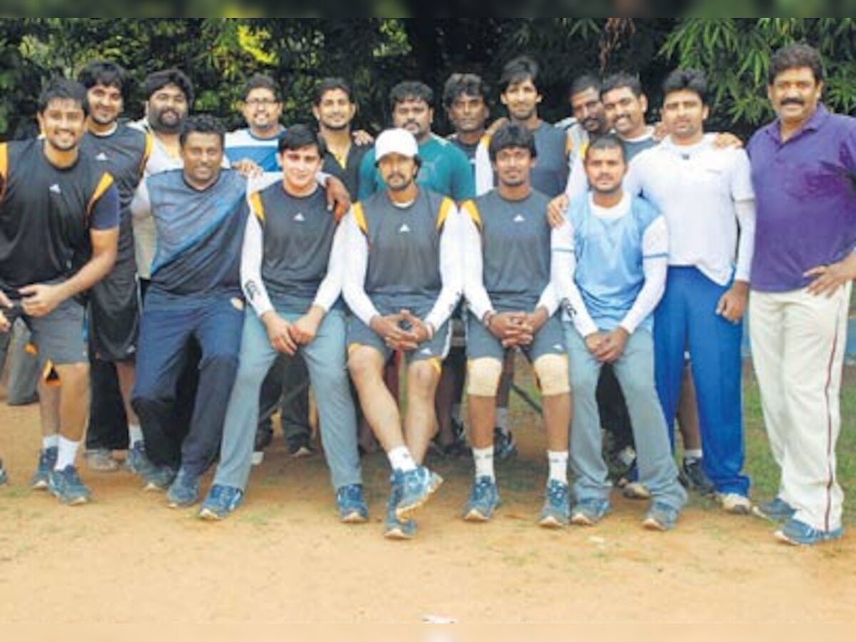 Team Karnataka readying for celebrity cricket league