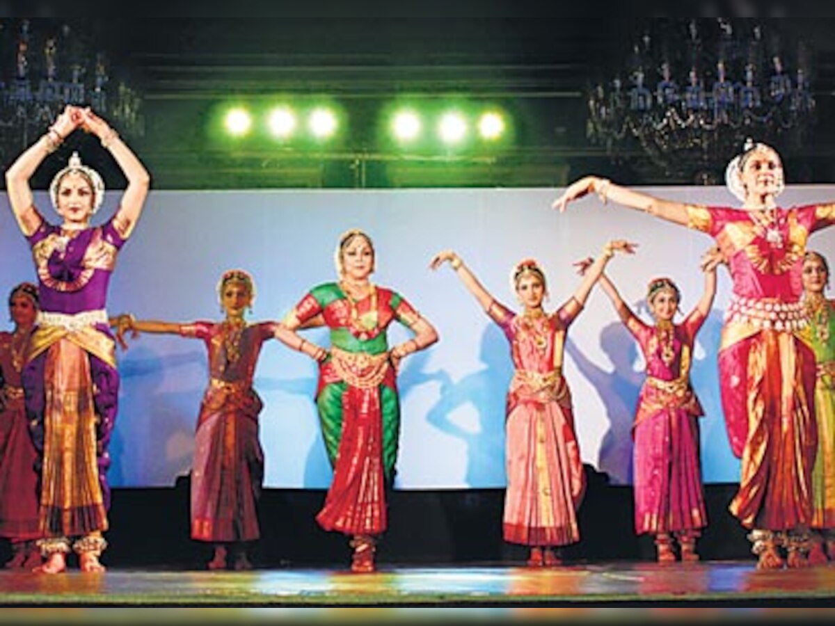 Indian dance steps are a hot favourite