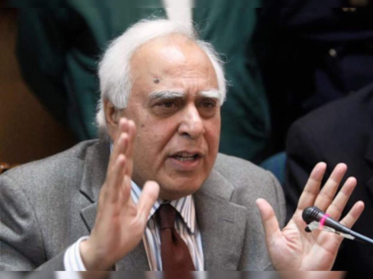 Send your resignation right away, Kapil Sibal told solicitor general