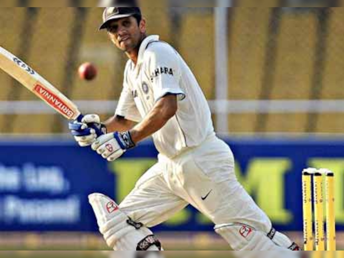 Rahul Dravid becomes second highest run scorer in Test