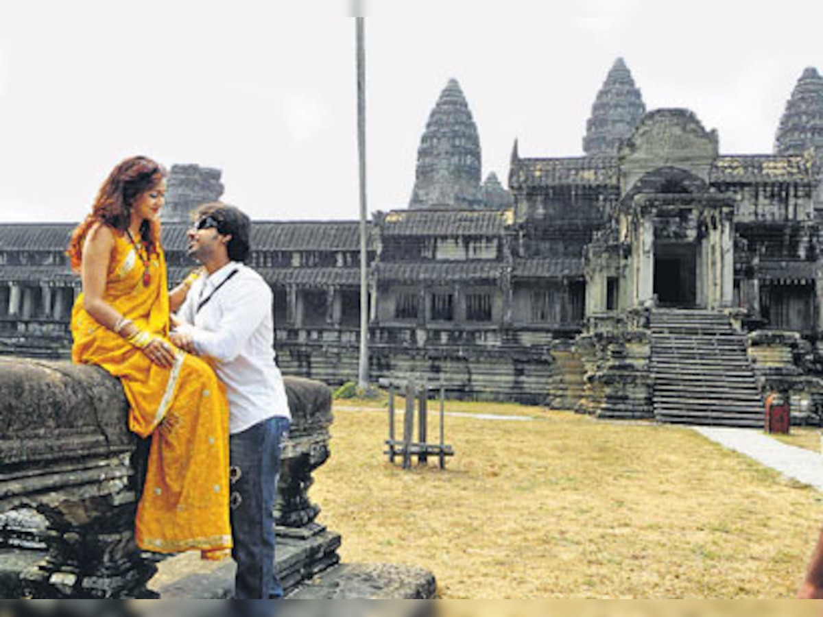 Kannada film shot at world’s biggest Vishnu temple in Cambodia