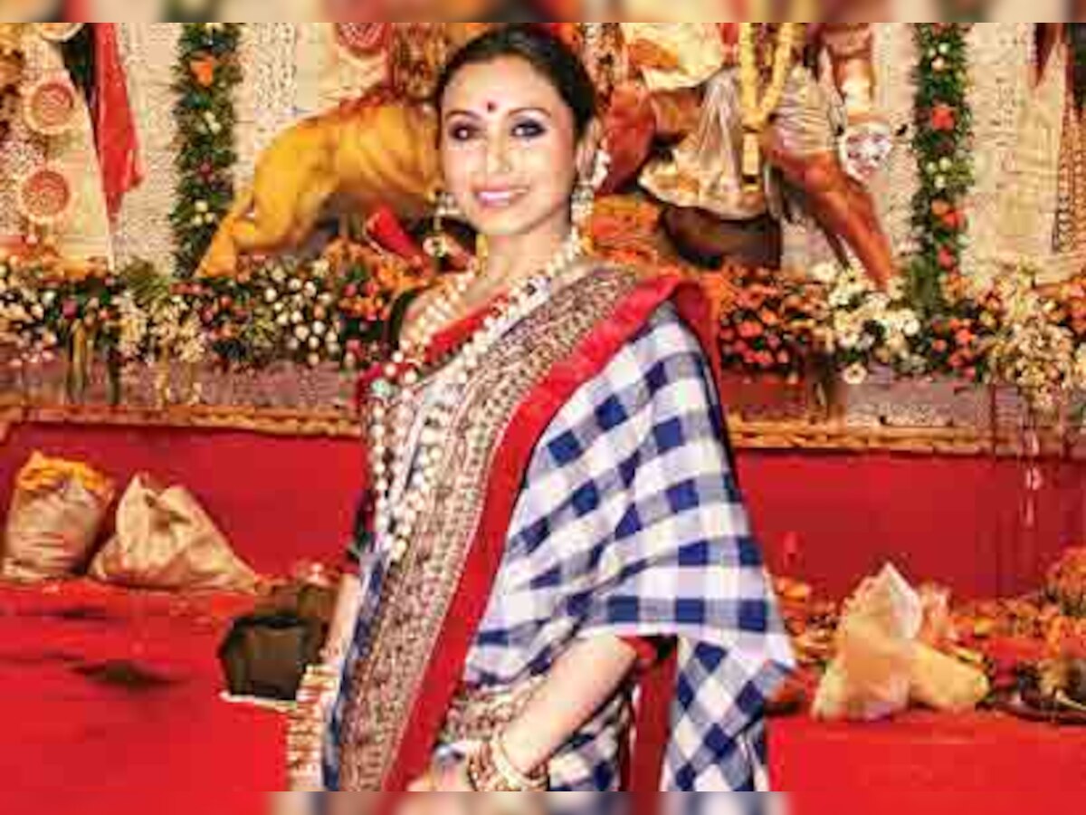 Rani Mukerjee shares her plans for this year's Durga Puja