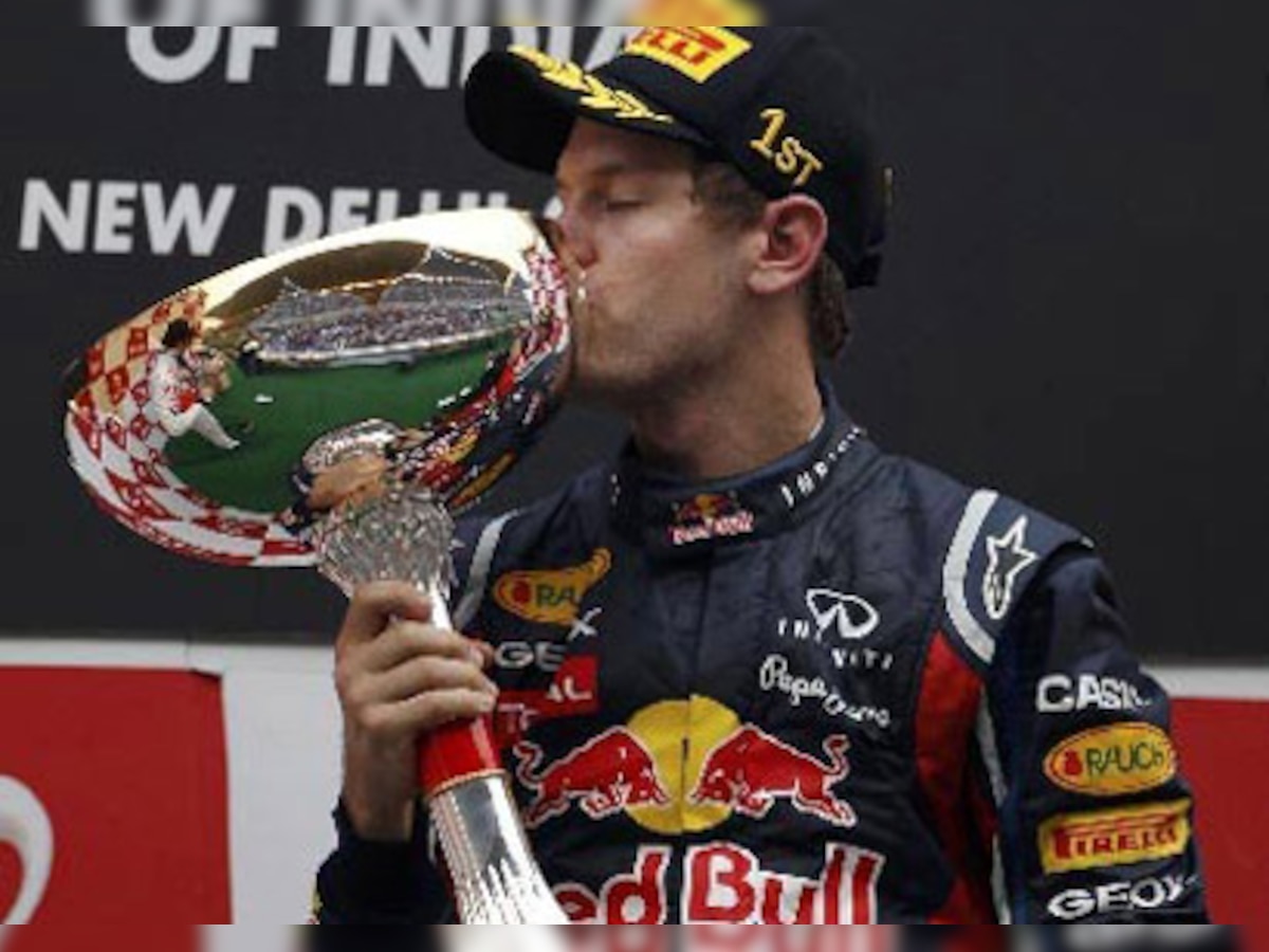 Sebastian Vettel cruises to victory in India