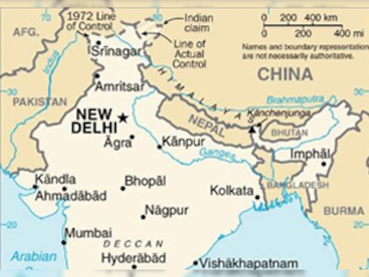 India objects to 'gross inaccuracies' in J&K map on US website