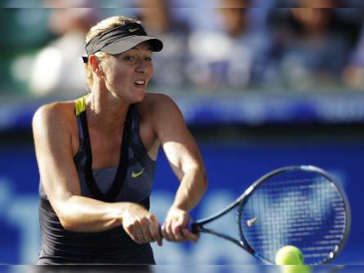 Maria Sharapova hangs tough to make Melbourne final