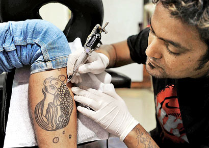 Cricket Addicts International Cricket players and their Tatoos