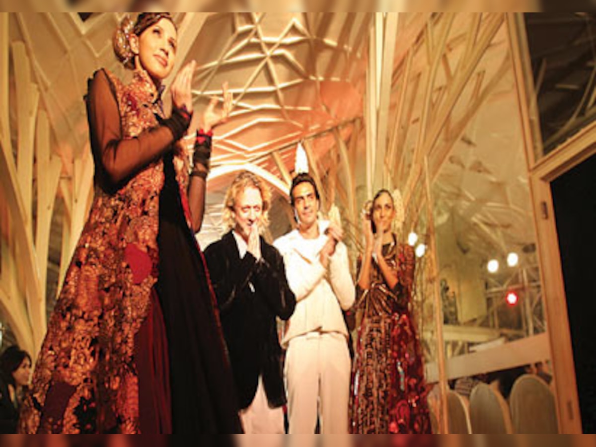 Rohit Bal grand finalé designer at Lakmé Fashion Week