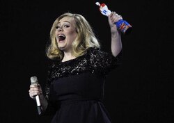 Adele adds to awards haul at triumphant BRITs