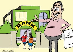 Now, school loans to the rescue of parents