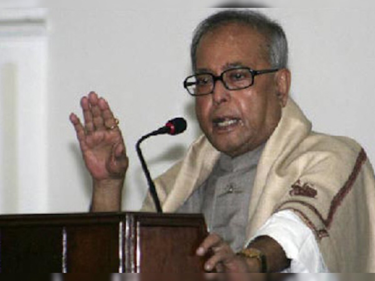 Pranab Mukherjee regrets losing temper in LS