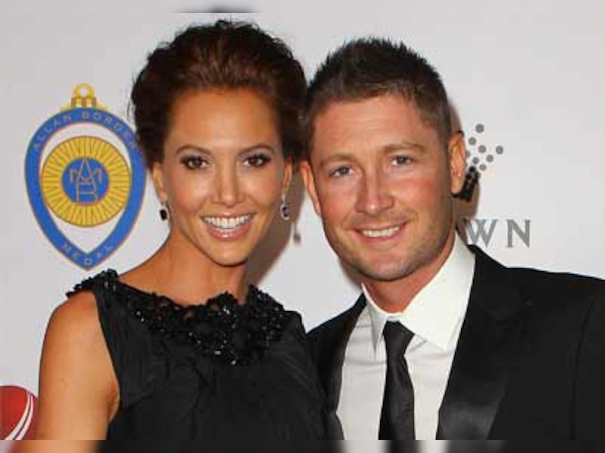 Michael Clarke marries girlfriend in secret ceremony