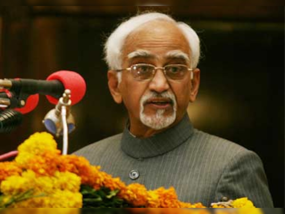 Hamid Ansari elected vice-president of India