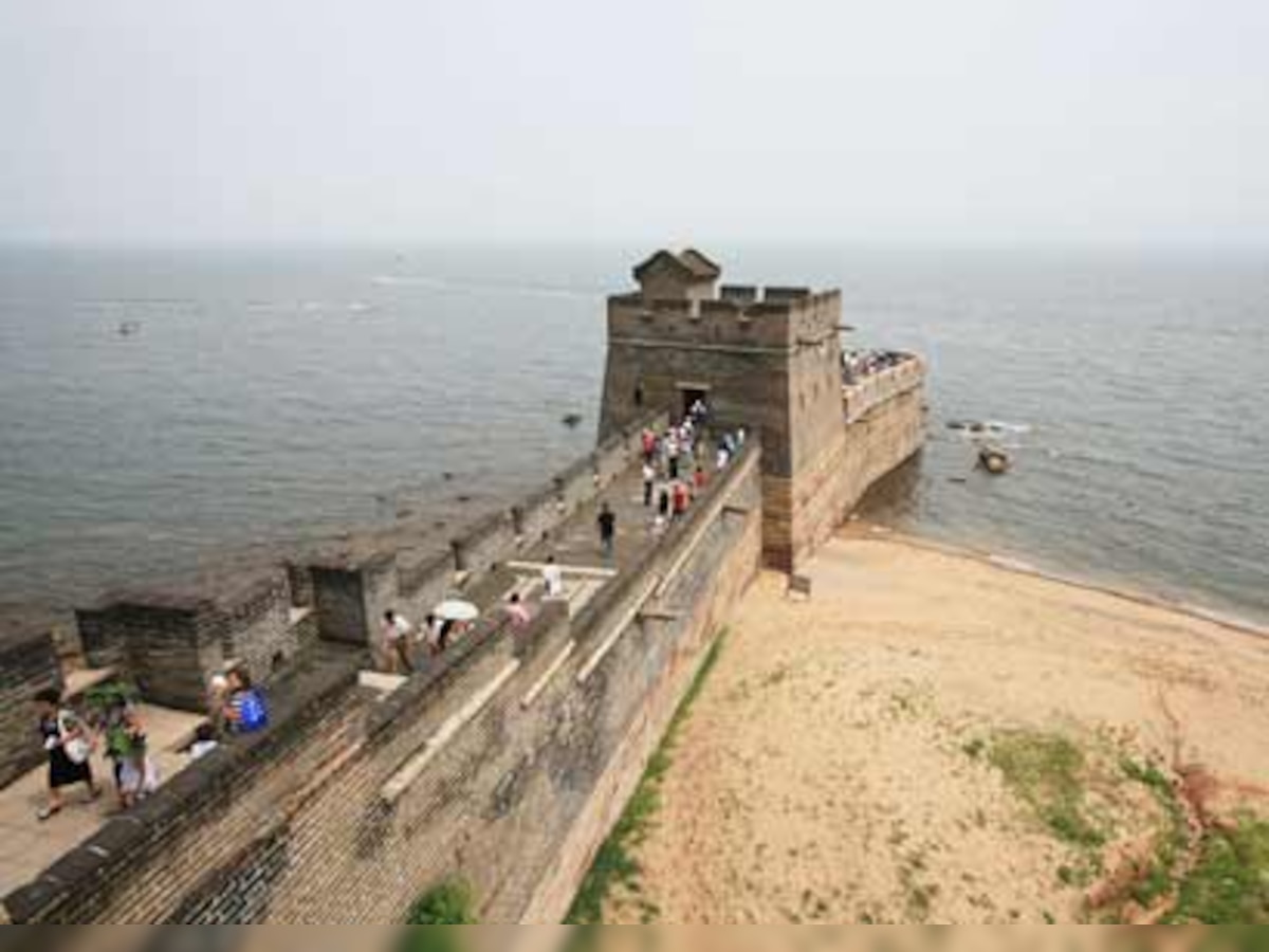 Portion of China's Great Wall collapses after rains