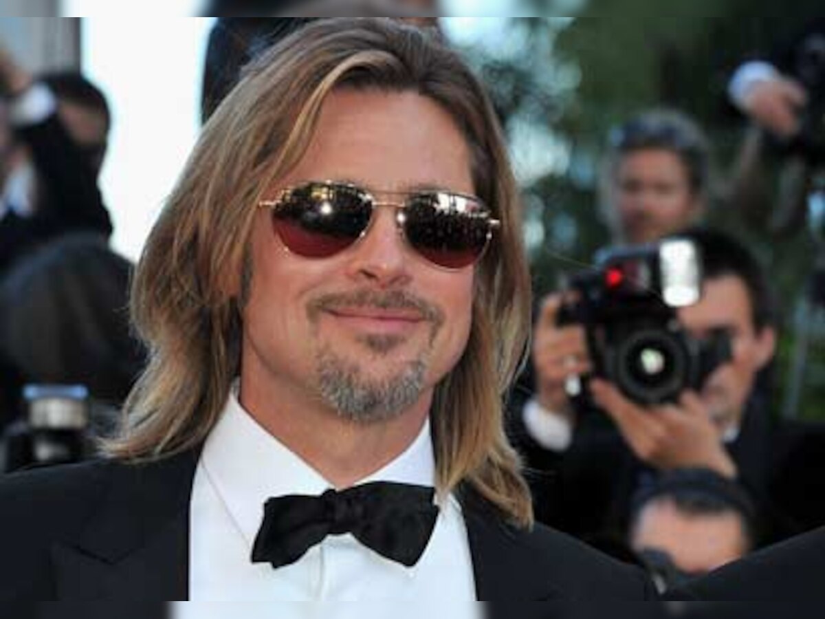 Brad Pitt's safety lies in his gun