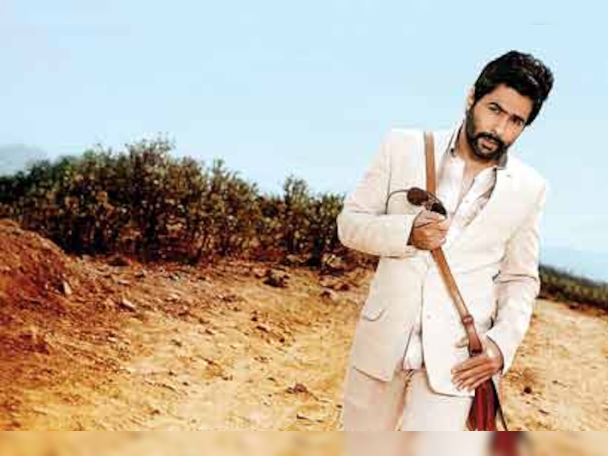 Aman Verma shoots despite pain!