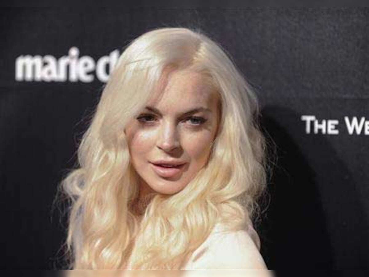 Lindsay Lohan smelt of alcohol after her car hit a pedestrian in New York 