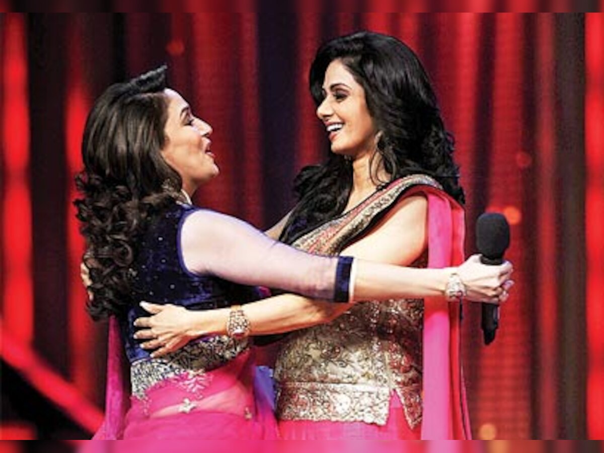 Sridevi and Madhuri Dixit-Nene on a bonding spree