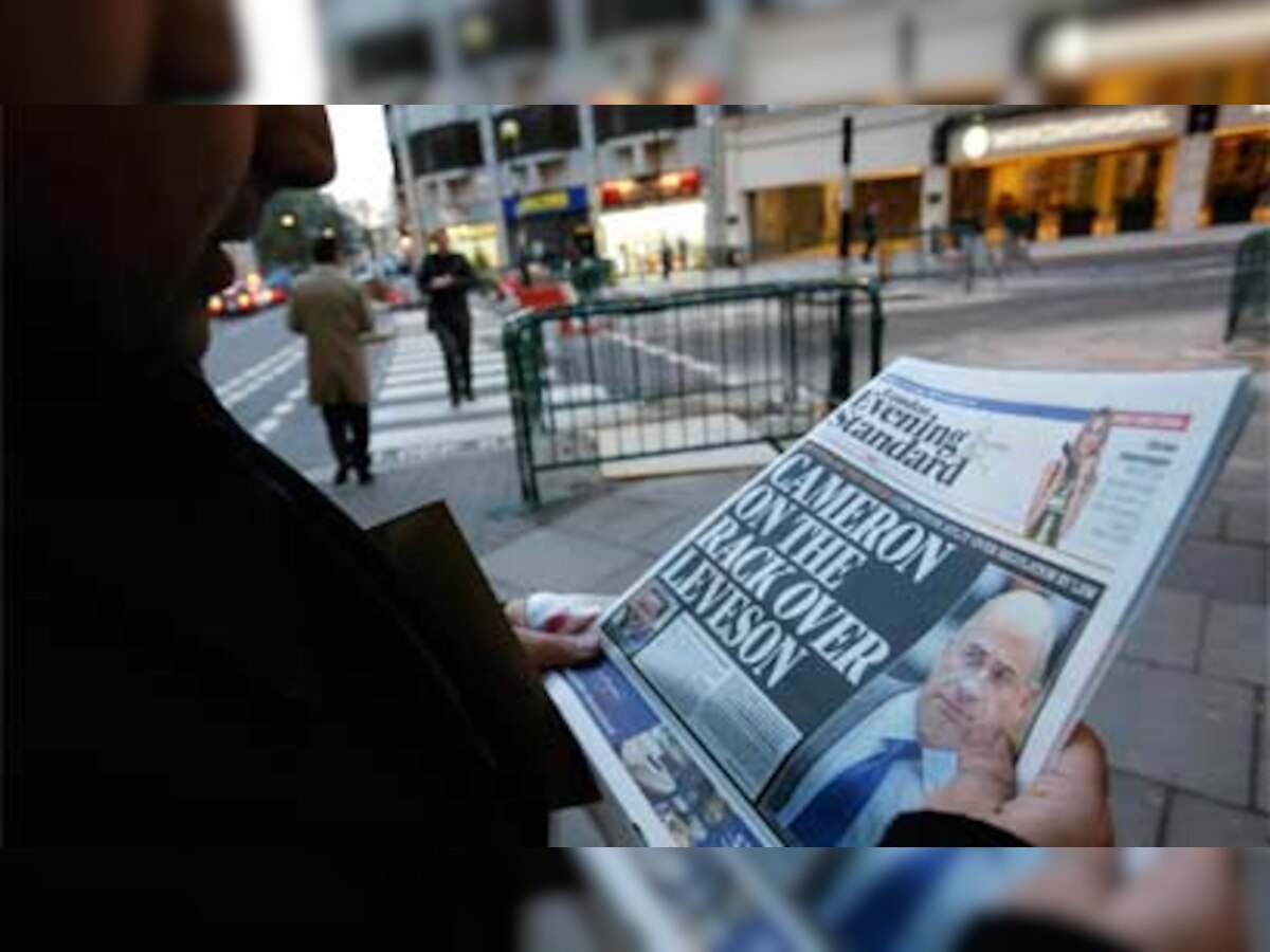 UK papers laud David Cameron's stance on press law