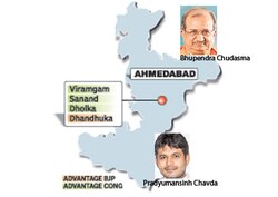 Gujarat assembly polls: Congress a little ahead in Ahmedabad Rural