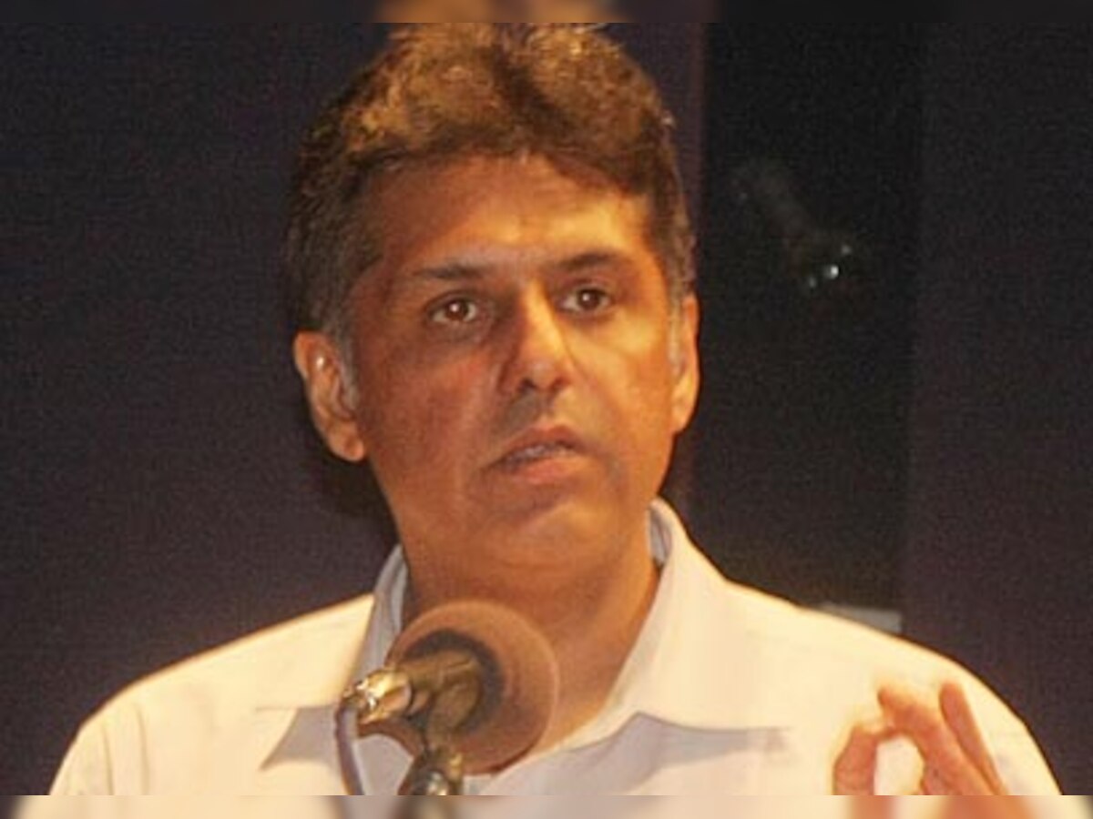 Media should find solutions to its problems on its own: Manish Tewari