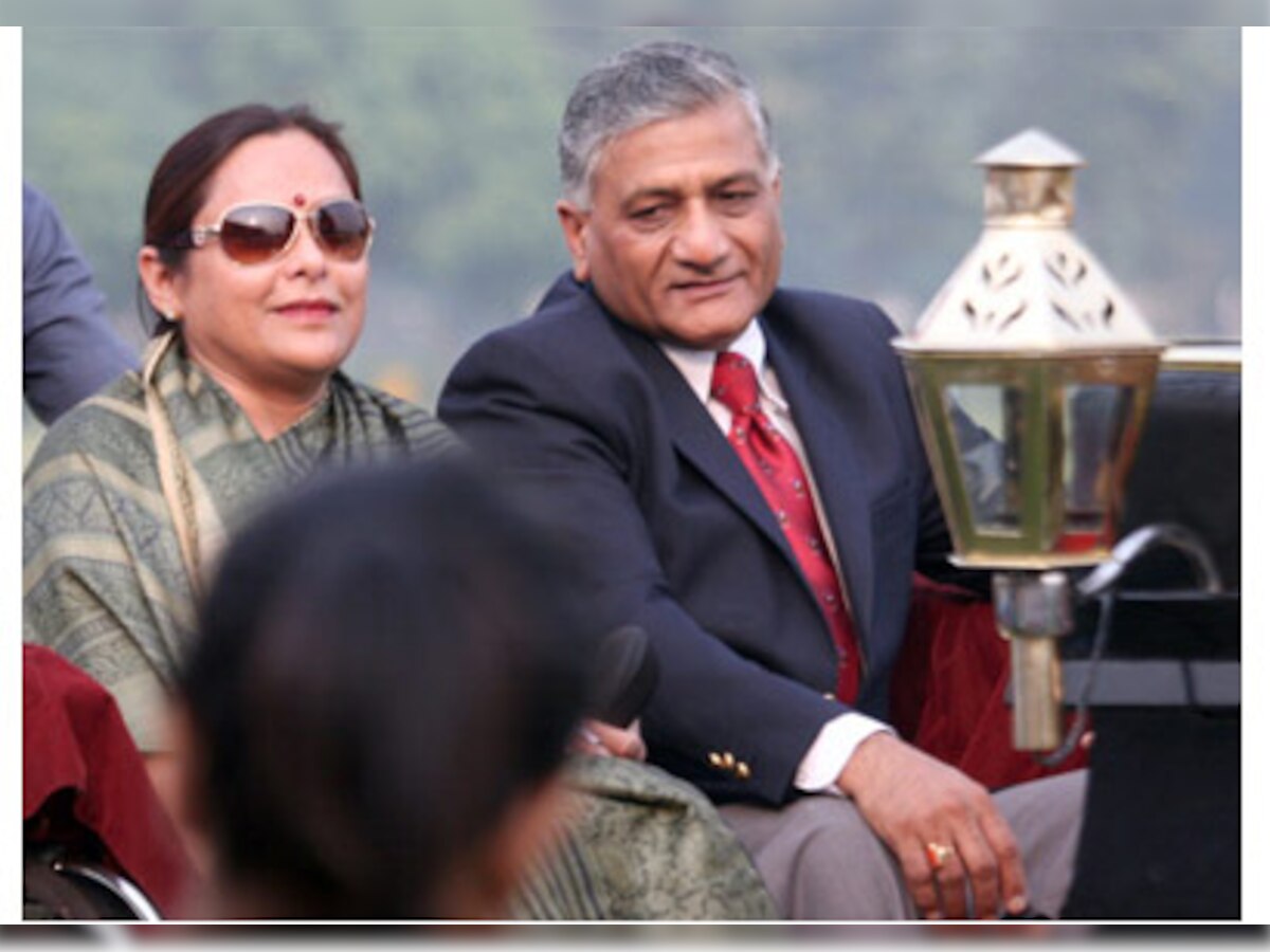 Ex-army chief VK Singh joins save Ganga campaign