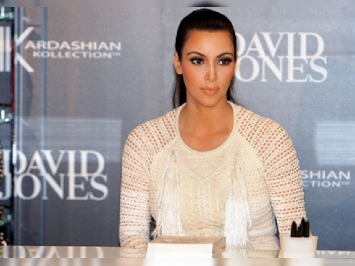 Pregnant Kim Kardashian plans black and white nursery for her baby