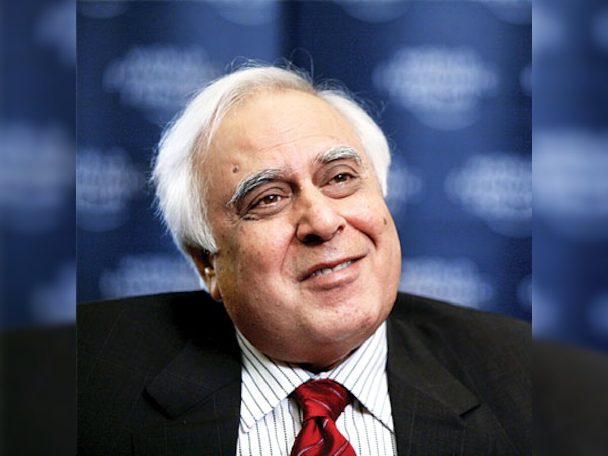 We could look at different ways of allocating spectrum: Kapil Sibal