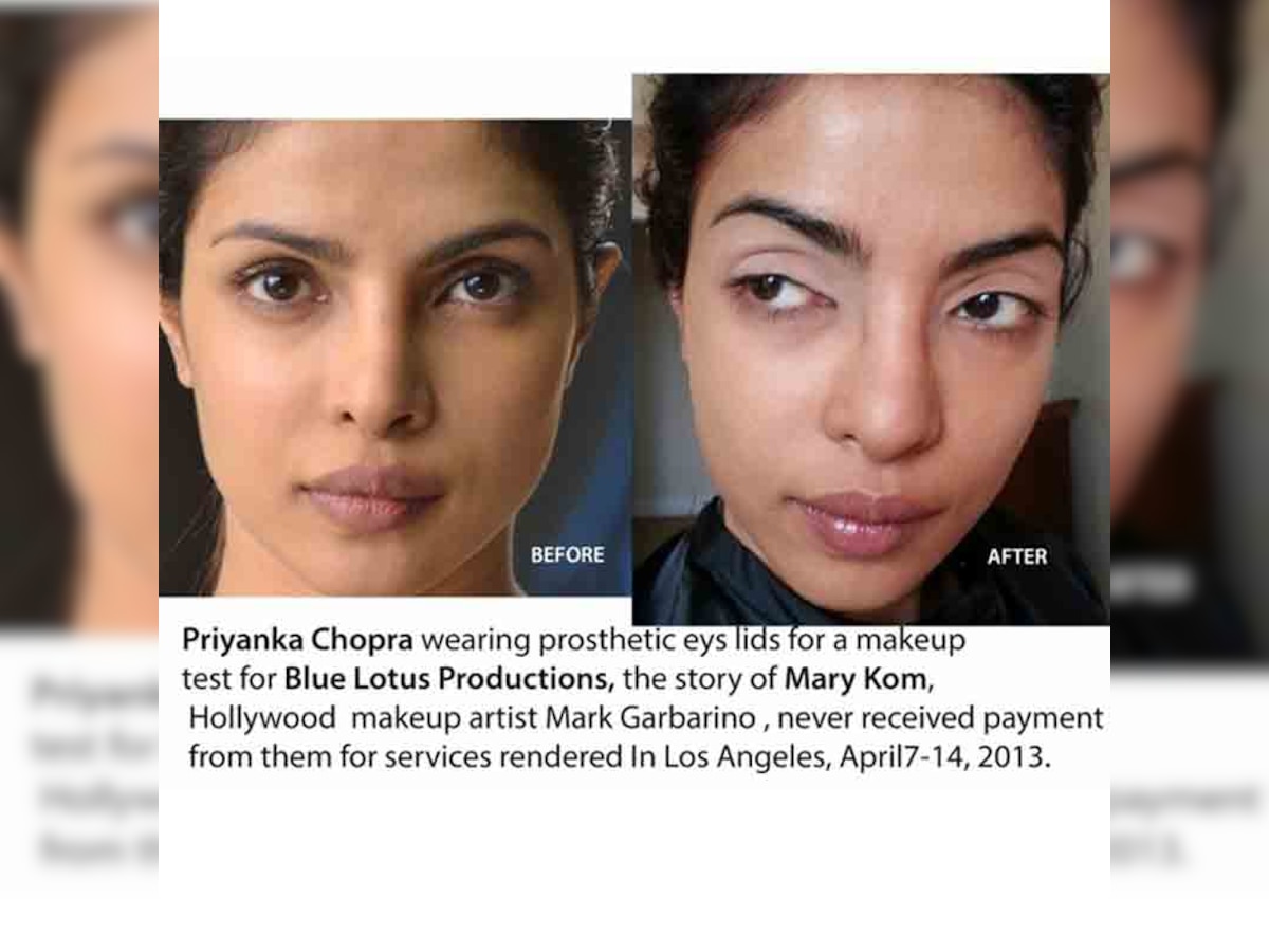 Priyanka Chopra's Mary Kom biopic lands in controversy after US-based make up artist alleges being cheated by makers