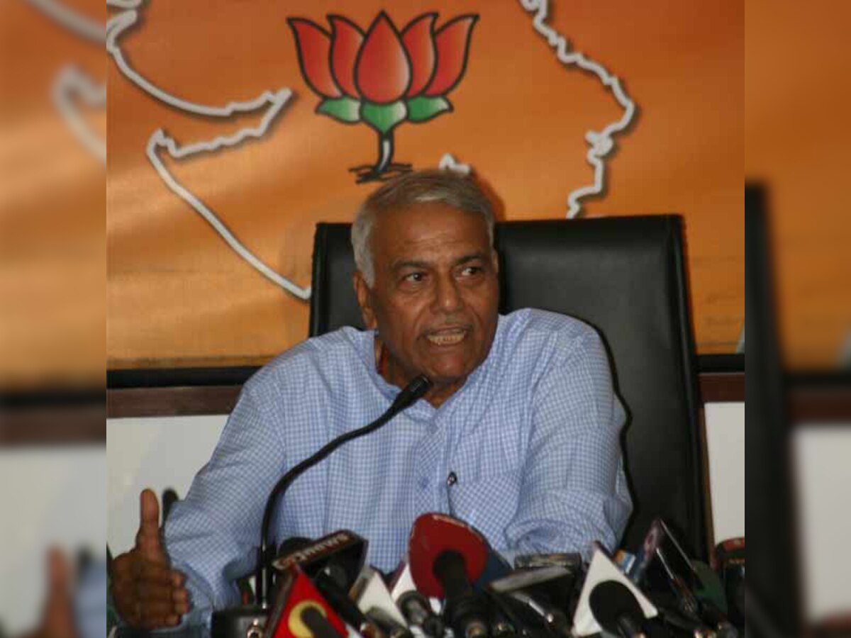 Developments in BJP 'closed chapter': Yashwant Sinha 