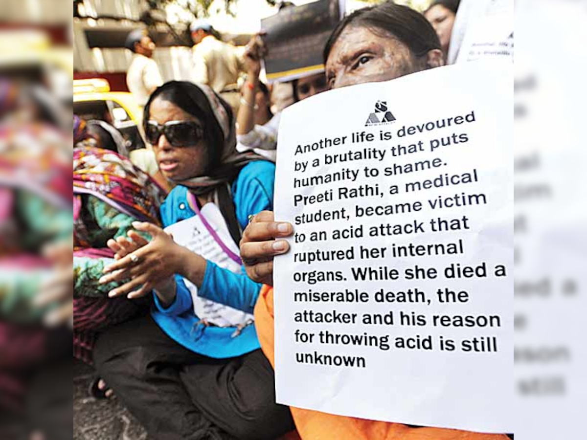 33,000 sign petition for justice to acid attack victim Preeti Rathi