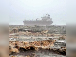 Ship with five crew member stuck off Madh Island