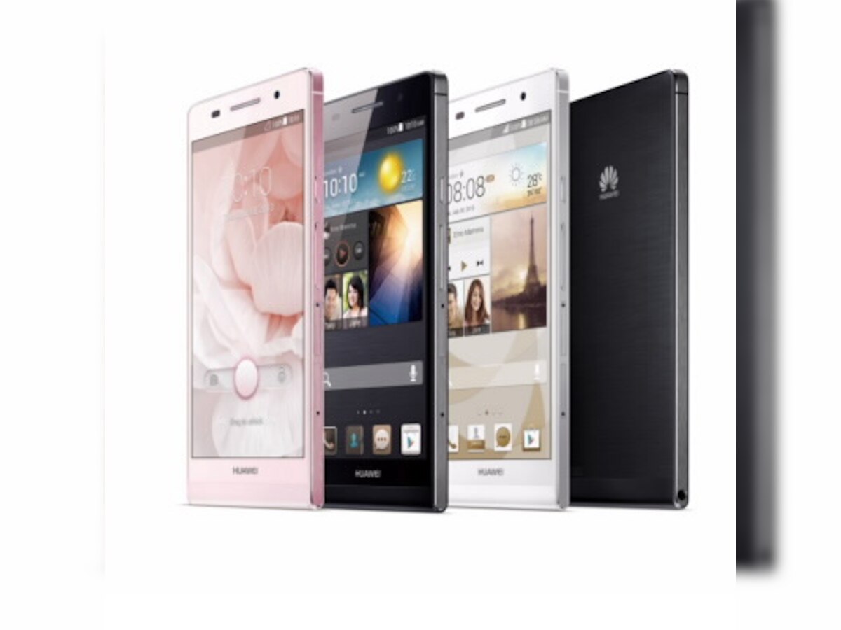 China's Huawei launches Ascend P6, world's slimmest smartphone