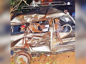 11 of a family killed in road mishap